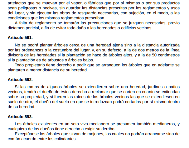 Texto: Se debe dejar una distancia de 50 cm respecto al muro o valla