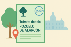 Informe de tala y trámite en Pozuelo