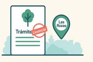 Tramite de tala en las Rozas
