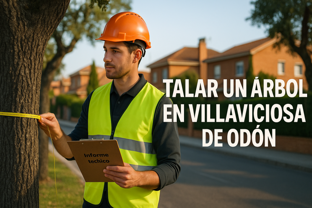 Informe y trámite de tala en Villaviciosa de Odón