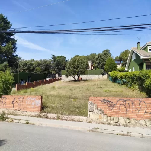 Parcela para estudio